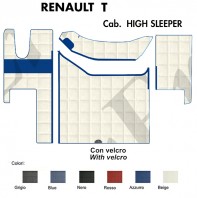 Tappeti su Misura per Camion Renault Modello T Cabina High Sleeper