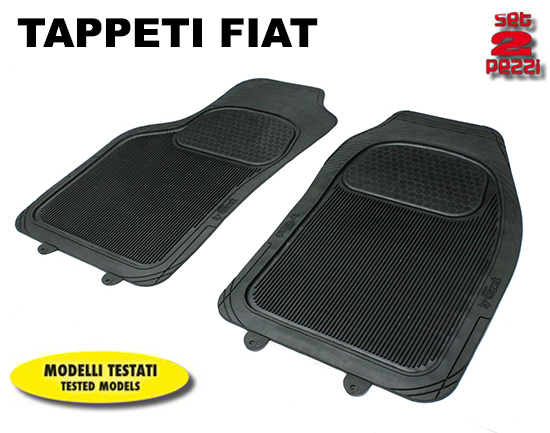 Gomma Tappetini per Fiat 500 Tipo 4