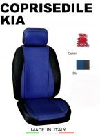 Coprisedili Anteriore Sedile Sportivo in Tessuto Traforato per Auto KIA con AIRbag CHRONO 2Pz.