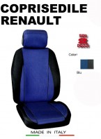 Coprisedili Anteriore Sedile Sportivo in Tessuto Traforato per Auto RENAULT con AIRbag CHRONO 2Pz.