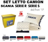 Set da Letto su Misura per Camion SCANIA Serie R e Serie S dal 2017