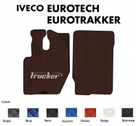 Tappeti su Misura Trucker in Ecopelle per Camion IVECO EUROTECH e EUROTRAKKER