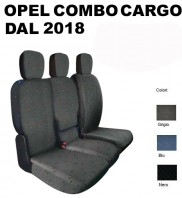 Coprisedili Furgone 3 Posti Opel Combo Cargo dal 2018 in poi