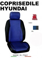 Coprisedili Anteriore Sedile Sportivo in Tessuto Traforato per Auto HYUNDAI con AIRbag CHRONO 2Pz.