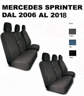 Coprisedili Furgone 3 Posti Mercedes SPRINTER dal 2006 al 2018