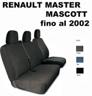 Coprisedili Furgone 3 Posti Renault MASTER e MASCOTT fino al 2002