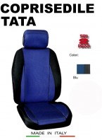 Coprisedili Anteriore Sedile Sportivo in Tessuto Traforato per Auto TATA con AIRbag CHRONO 2Pz.