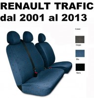 Coprisedili Furgone 3 Posti Renault TRAFIC dal 2001 al 2013