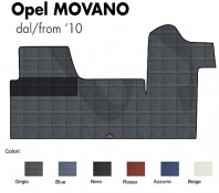 Tappeto Furgone su Misura per Opel MOVANO dal 2010 in poi