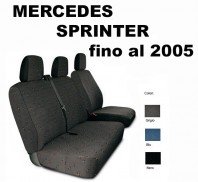 Coprisedili Furgone 3 Posti Mercedes SPRINTER fino al 2005