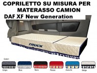 Copriletto su Misura per Materasso Cabina Camion DAF XF New Generation dal 2022