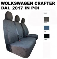 Coprisedili Furgone 3 Posti VolksWagen CRAFTER dal 2017 in poi