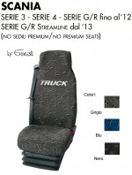 Coprisedile in Tessuto Super Resistente per Camion SCANIA Serie 3 Serie 4 Serie G e R