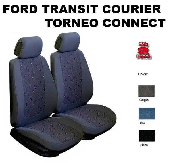 Coprisedili Auto Furgonate Ford Transit Courier e Torneo Connect dal 2013  in poi 2 Pz.
