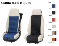 Coprisedile Singolo BEST in Ecopelle per Camion SCANIA Serie R fino al 2012