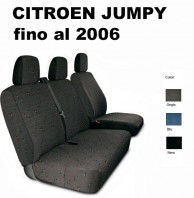 Coprisedili Furgone 3 Posti Citroen JUMPY fino al 2006